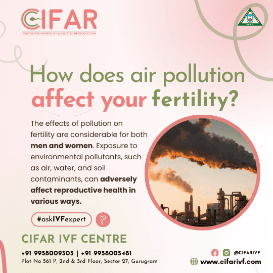 How does air pollution affect your fertility?