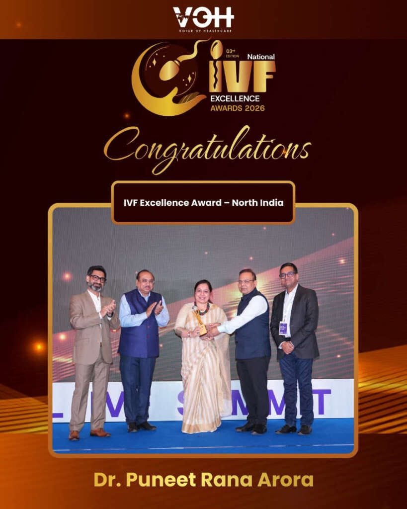 Awards for Top IVF Centre in Delhi NCR India 1 IVF Excellence Award 2026