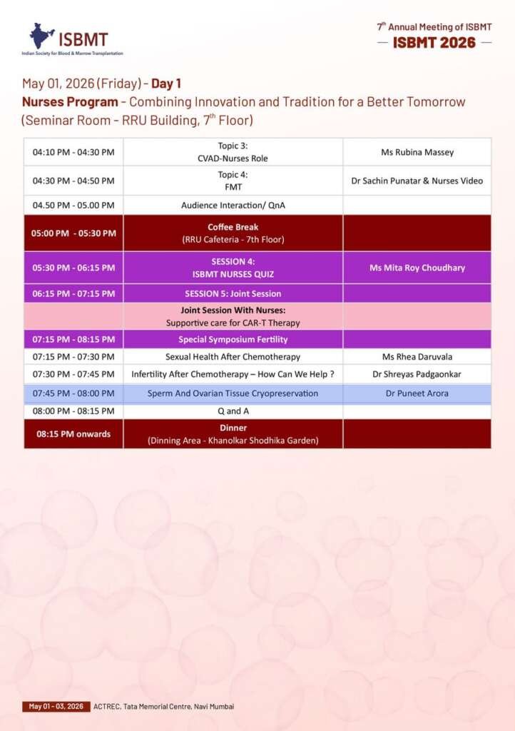 IVF Webinar and Events 2 ISBMT-2026-Mumbai - Dr Puneet Rana Arora
