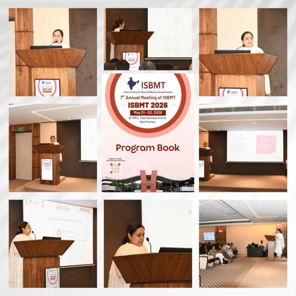 ISBMT 2026 meeting at ACTREC - Dr Puneet Rana Arora ISBMT 2026 meeting at ACTREC - Dr Puneet Rana Arora